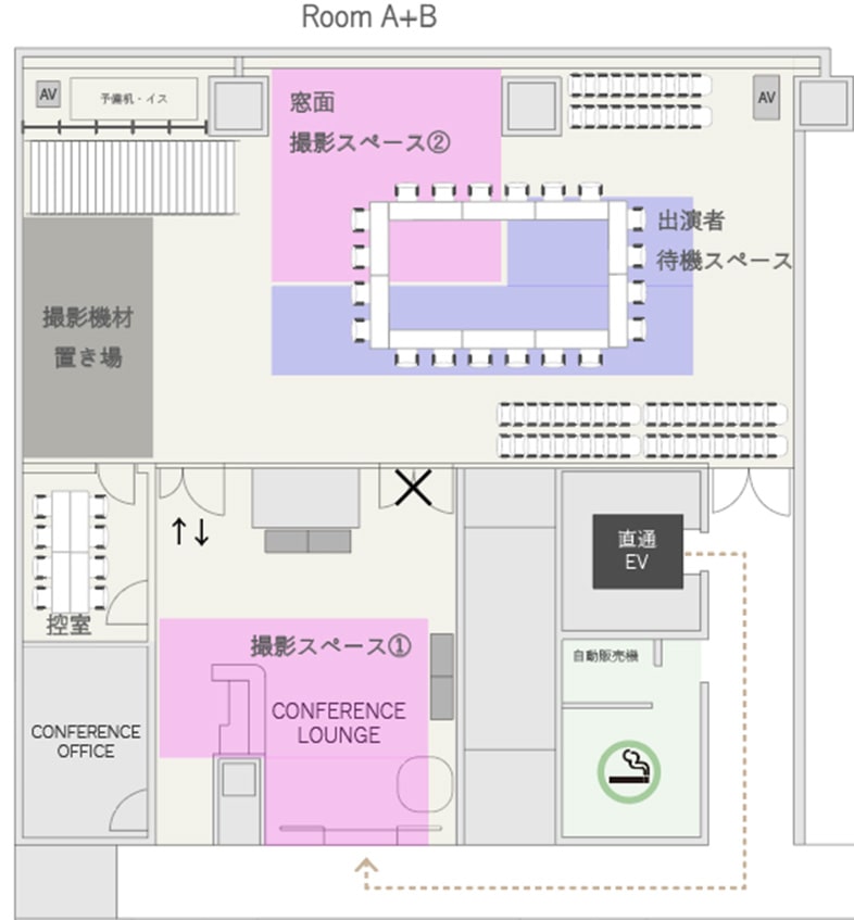 1日目レイアウト図