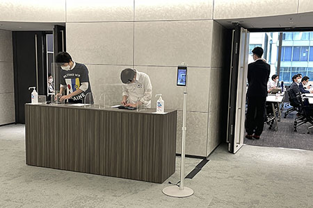 ②新規事業発表(ステージ転換)