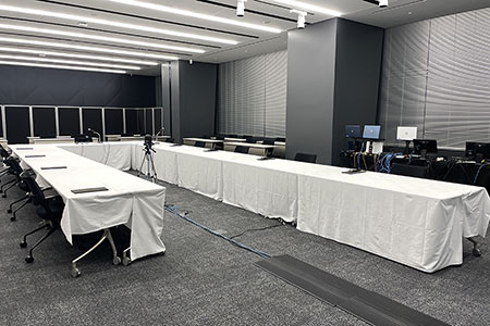 ②新規事業発表(ステージ転換)