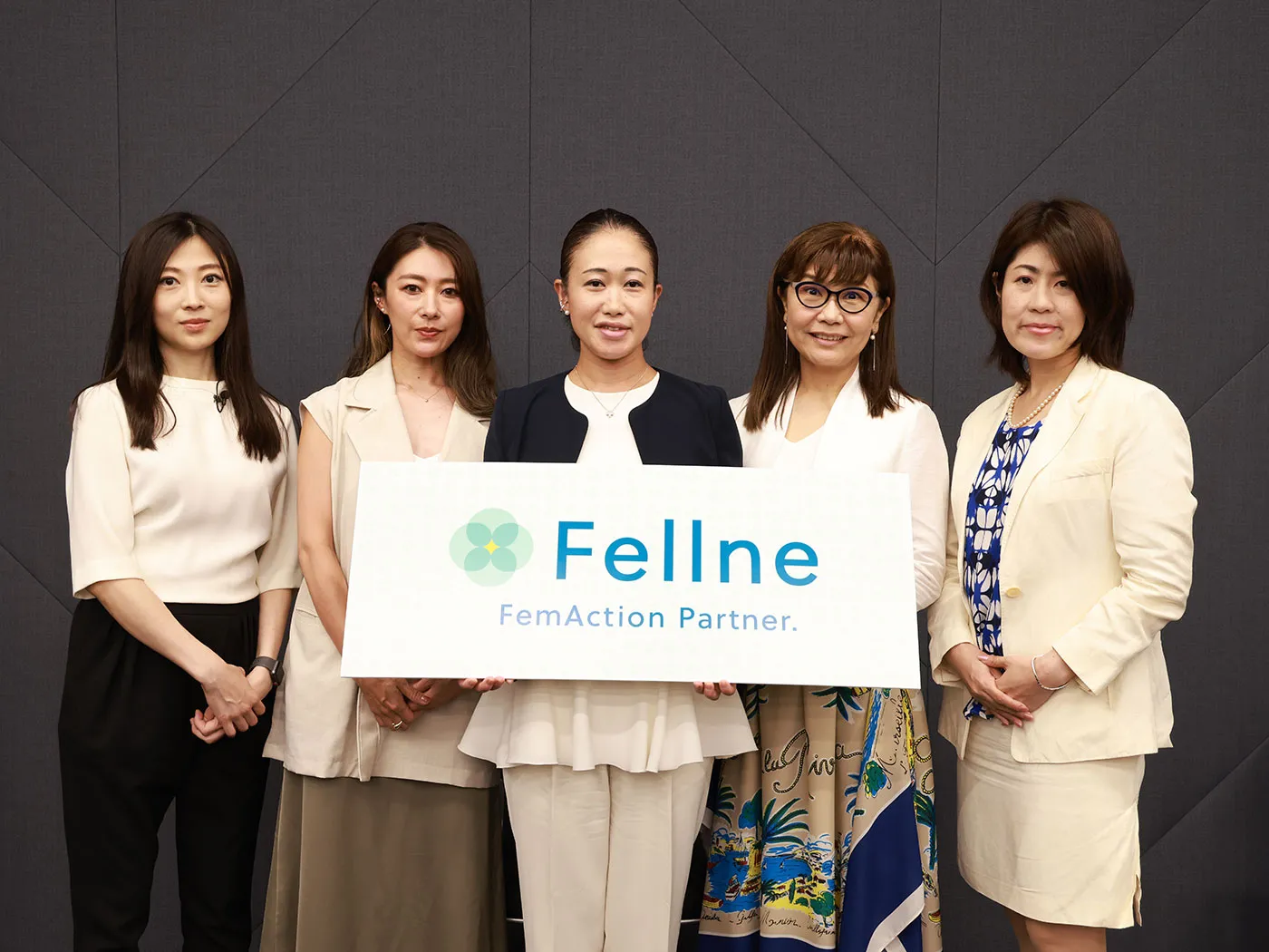 新規事業「Fellne」記者発表会 のイメージ