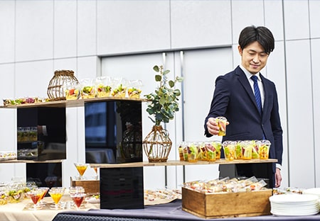 新製品発表会のイメージ