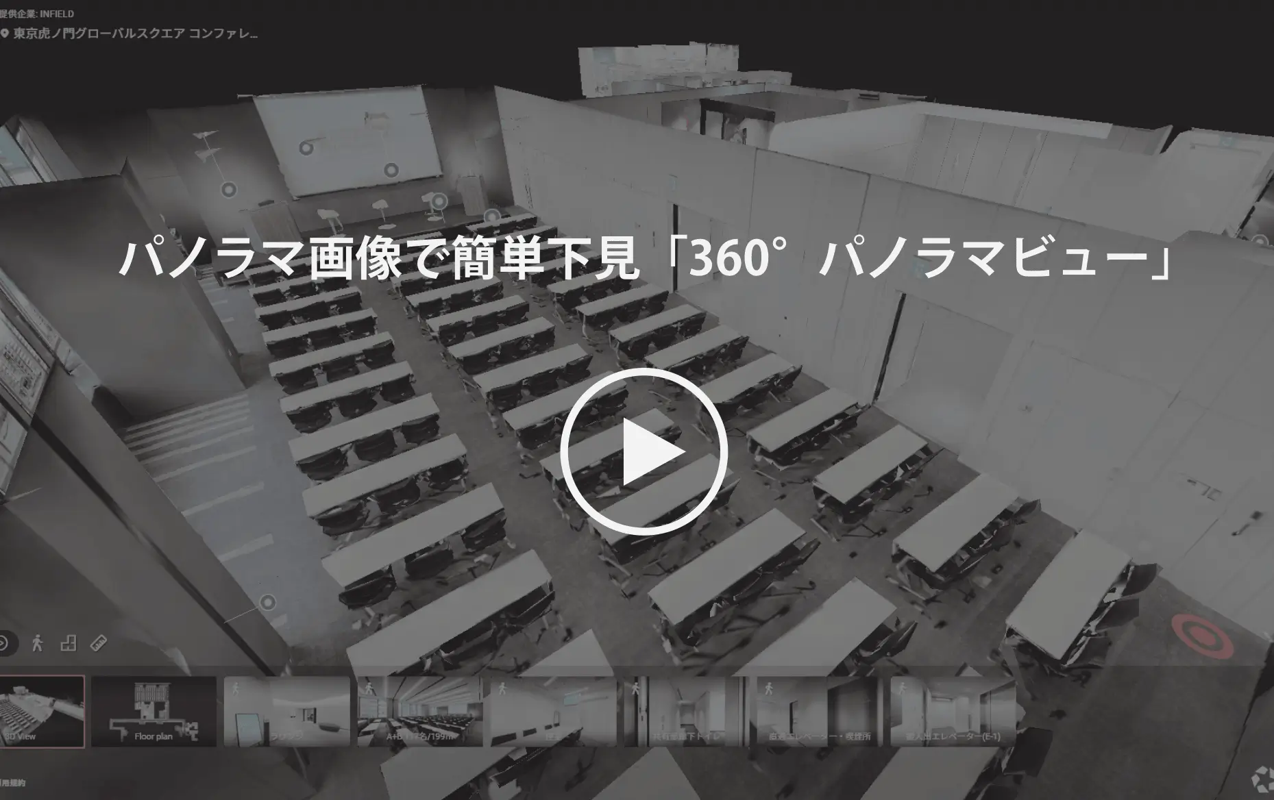 360°パノラマビュー